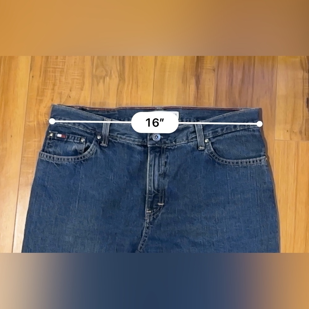 Tommy Hilfiger Women's Blue Jeans Size 10 - Picture 4 of 9